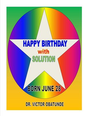 cover image of BORN JUNE 28